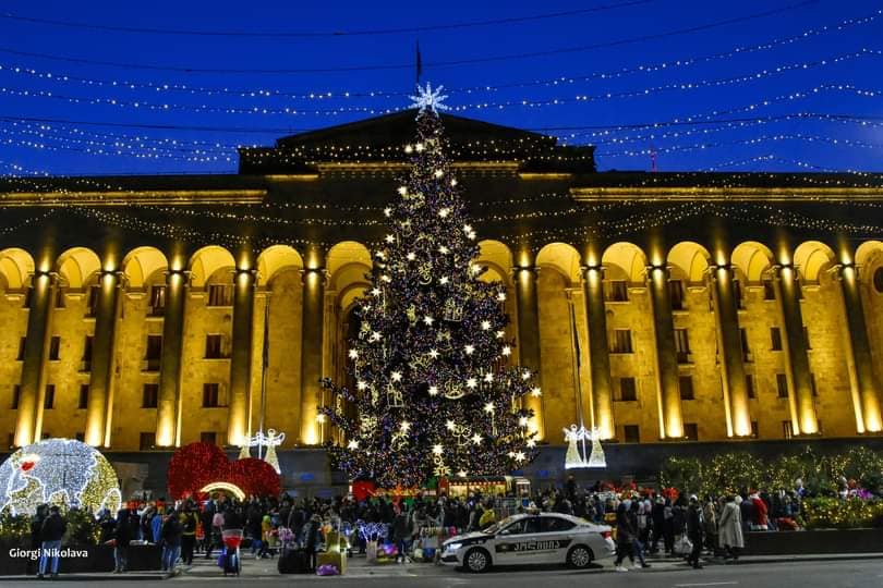Новогодний Тбилиси 2023